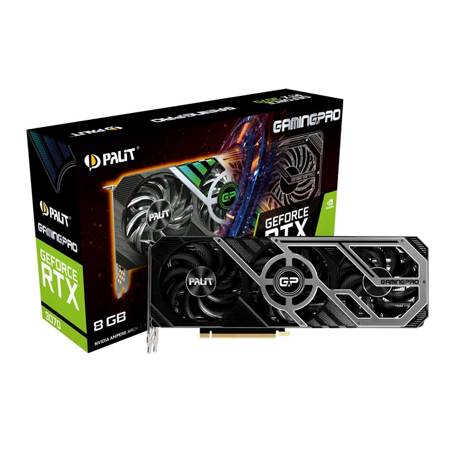 کارت گرافیک پلیت مدل GeForce RTX3070 GamingPro