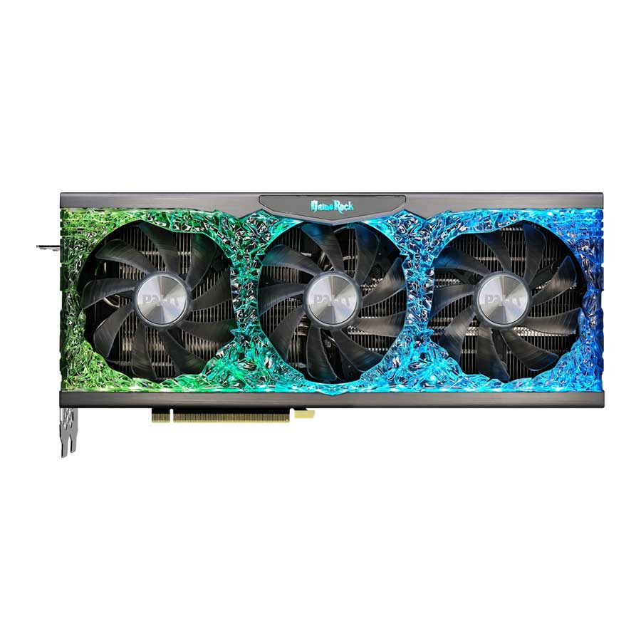 کارت گرافیک پلیت مدل GeForce RTX3080 GameRock OC