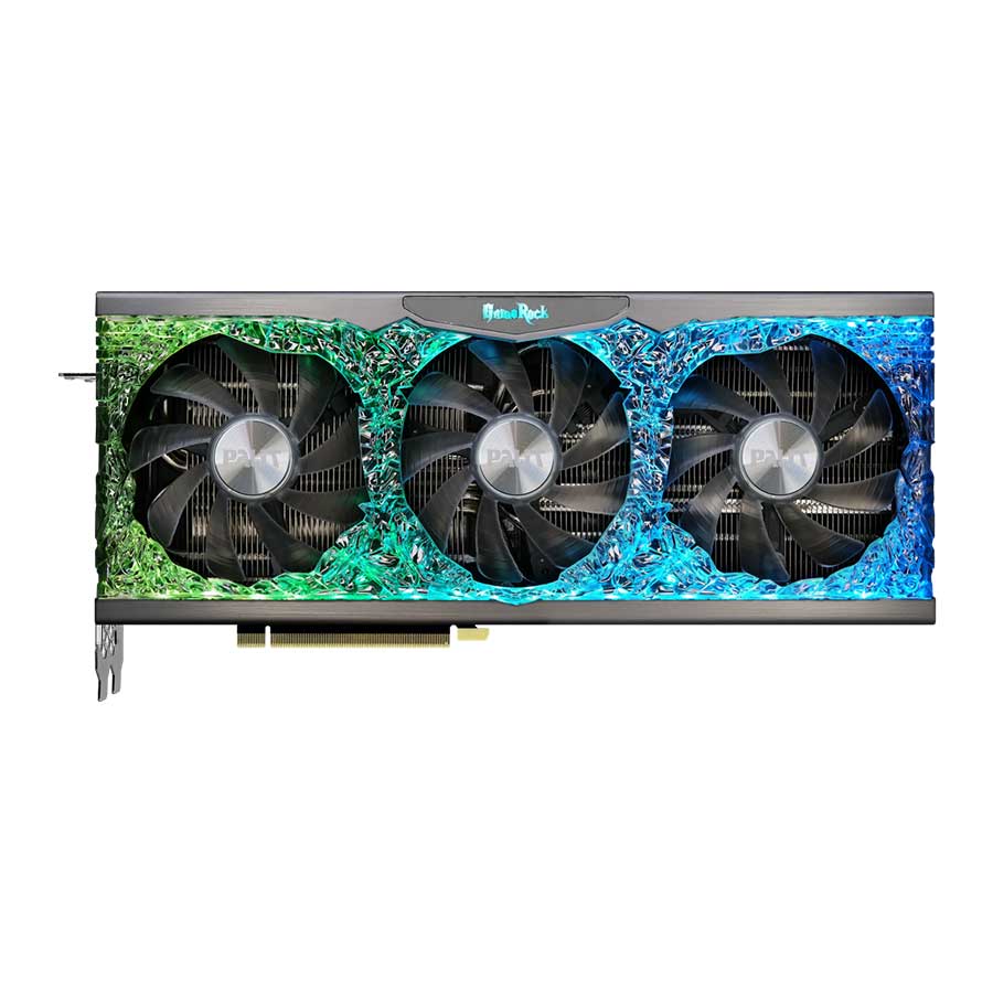 کارت گرافیک پلیت مدل GeForce RTX3090 GameRock OC