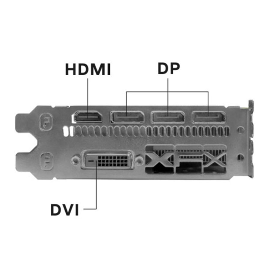 کارت گرافیک ایکس اف ایکس RX590 GME 1440MHz 8G GDDR5 256bit