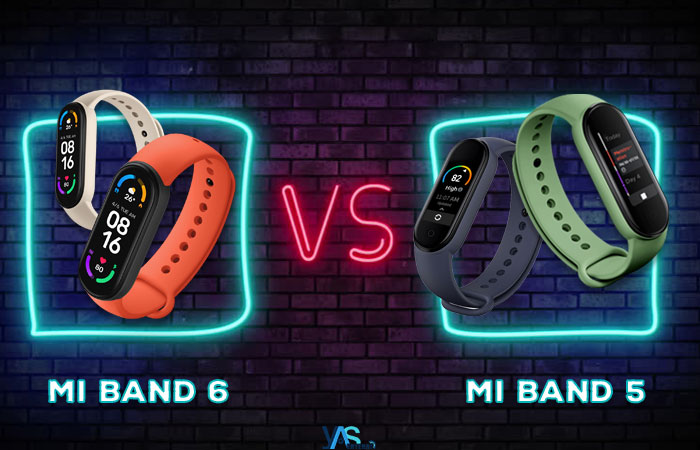 مقایسه مچ بند هوشمند Mi Band 5 و Mi Band 6