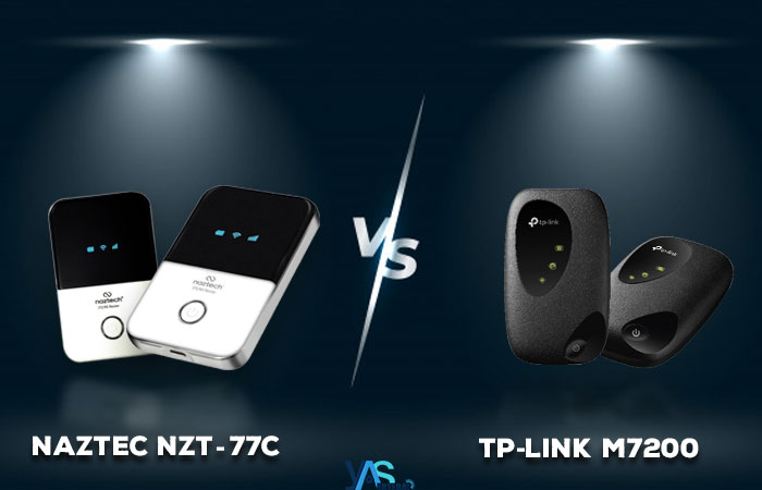مقایسه مودم های جیبی نزتک NZT-77C و تی پی لینک TP-Link M7200