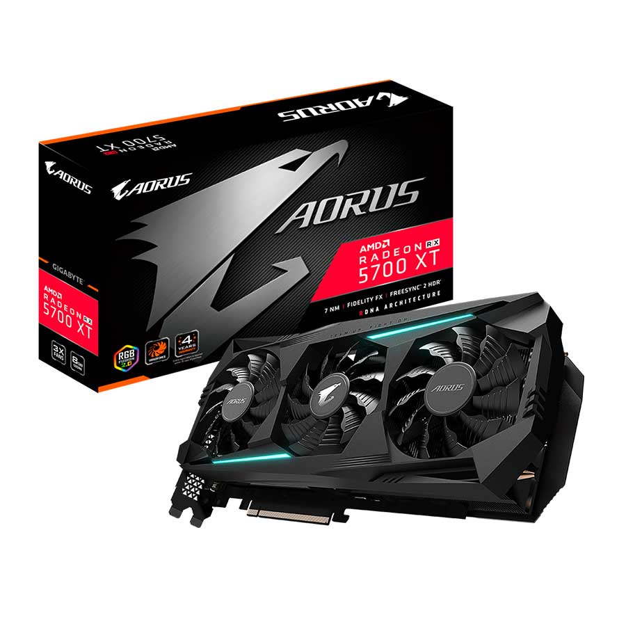 کارت گرافیک گیگابایت مدل AORUS Radeon RX5700 XT 8G