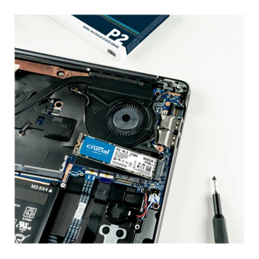 اس اس دی 2 ترابایت M.2 کروشیال مدل P2 PCIe