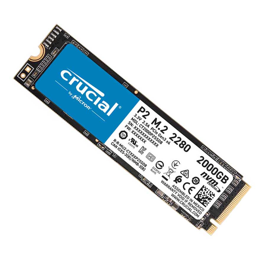 اس اس دی 2 ترابایت M.2 کروشیال مدل P2 PCIe