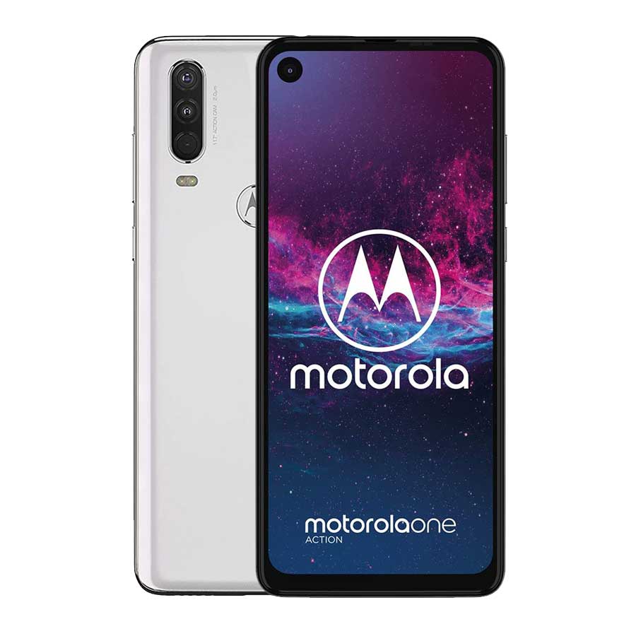 گوشی موبایل موتورولا مدل Motorola One Action ظرفیت 128 و رم 4 گیگابایت