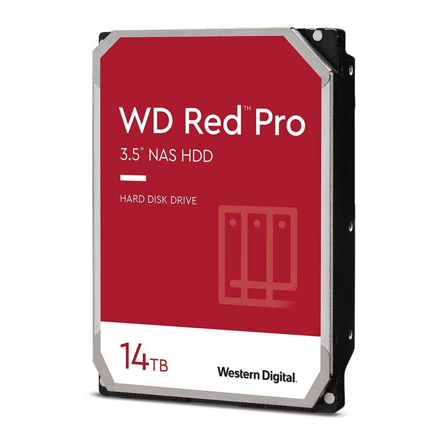 هارد اینترنال 14 ترابایت وسترن دیجیتال مدل RED PRO