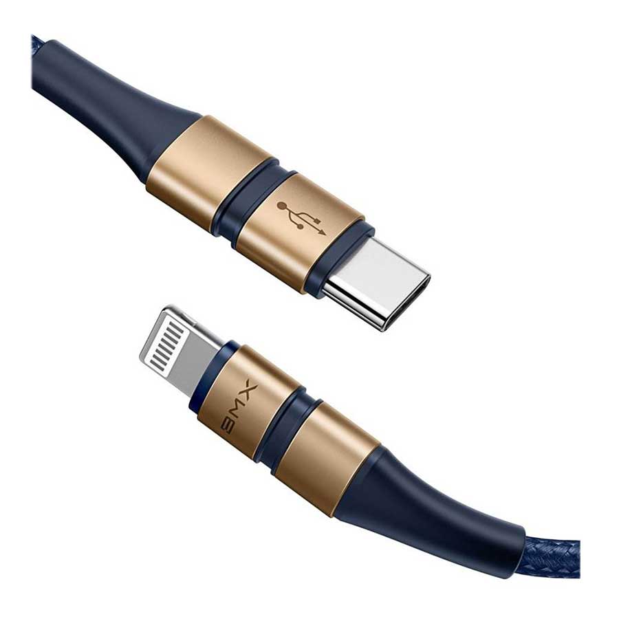 کابل تبدیل USB-C به لایتنینگ بی ام ایکس مدل CATLS-AG1