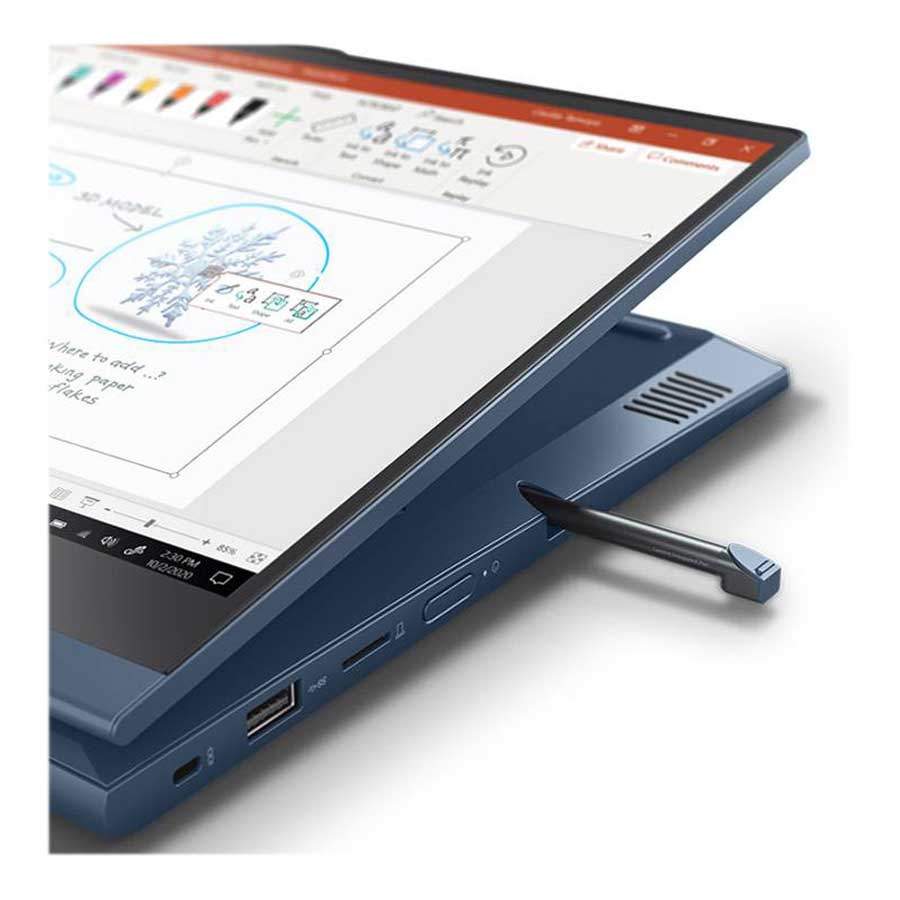 لپ تاپ 14 اینچ لنوو ThinkBook 14s Yoga Core i7 1165G7/512B SSD/16GB/Iris Xe 4GB
