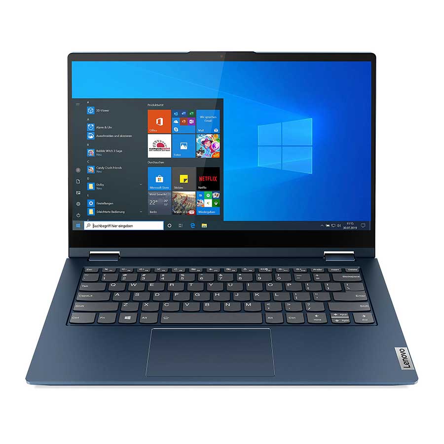 لپ تاپ 14 اینچ لنوو ThinkBook 14s Yoga Core i7 1165G7/512B SSD/16GB/Iris Xe 4GB