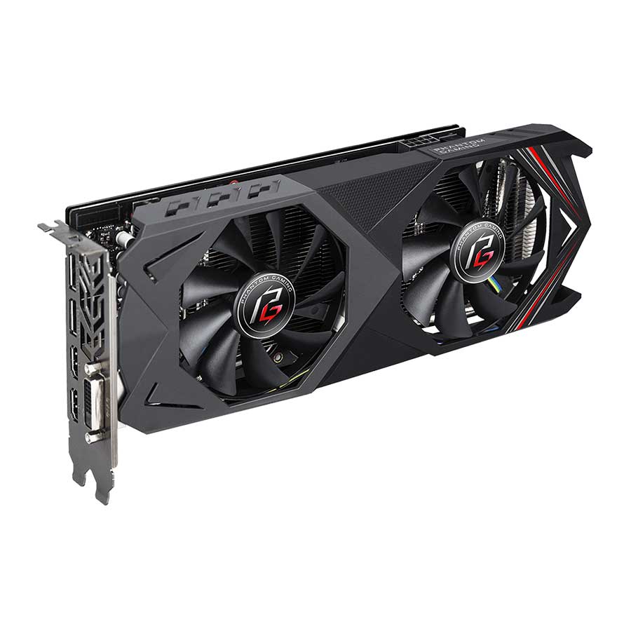 کارت گرافیک ازراک AMD Phantom Gaming X Radeon RX590 8G OC