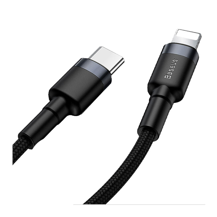 کابل تبدیل USB-C به لایتنینگ باسئوس مدل CATLKLF-G1 Cafule