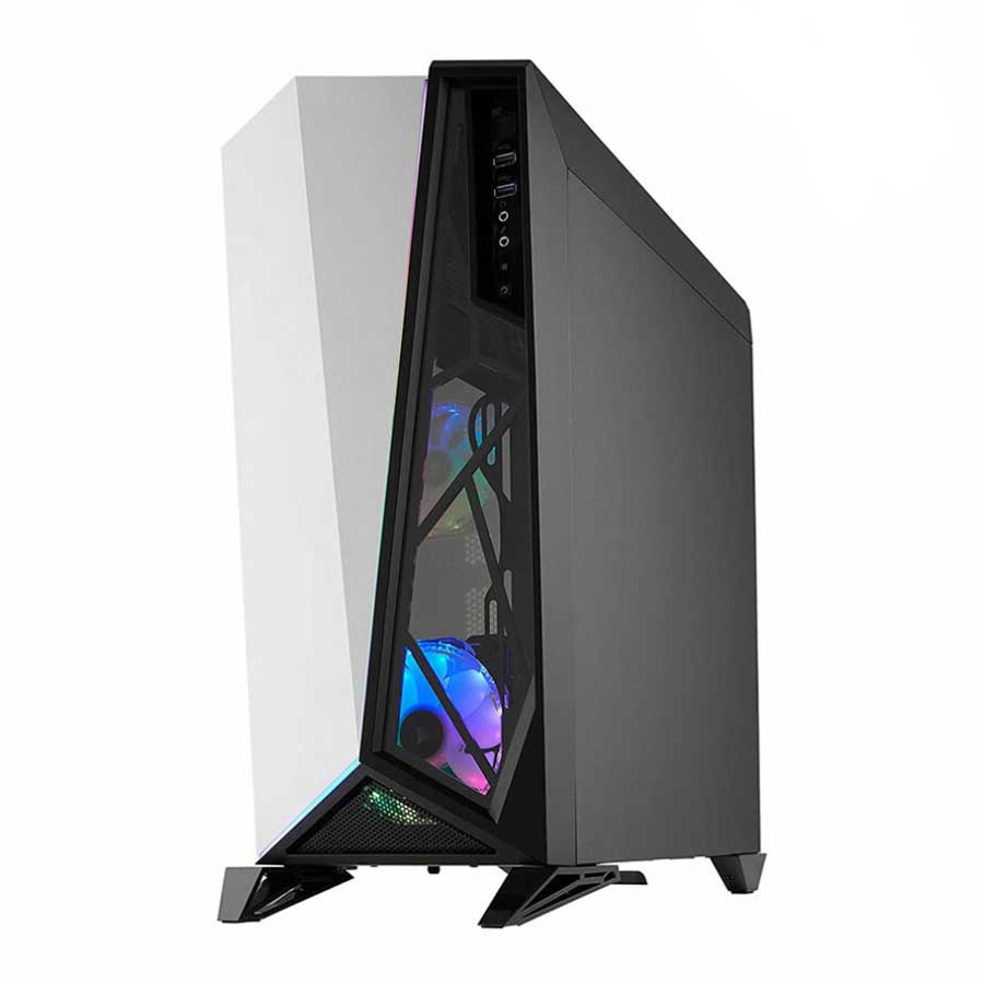 کیس کامپیوتر کورسیر مدل Carbide Series SPEC OMEGA RGB White