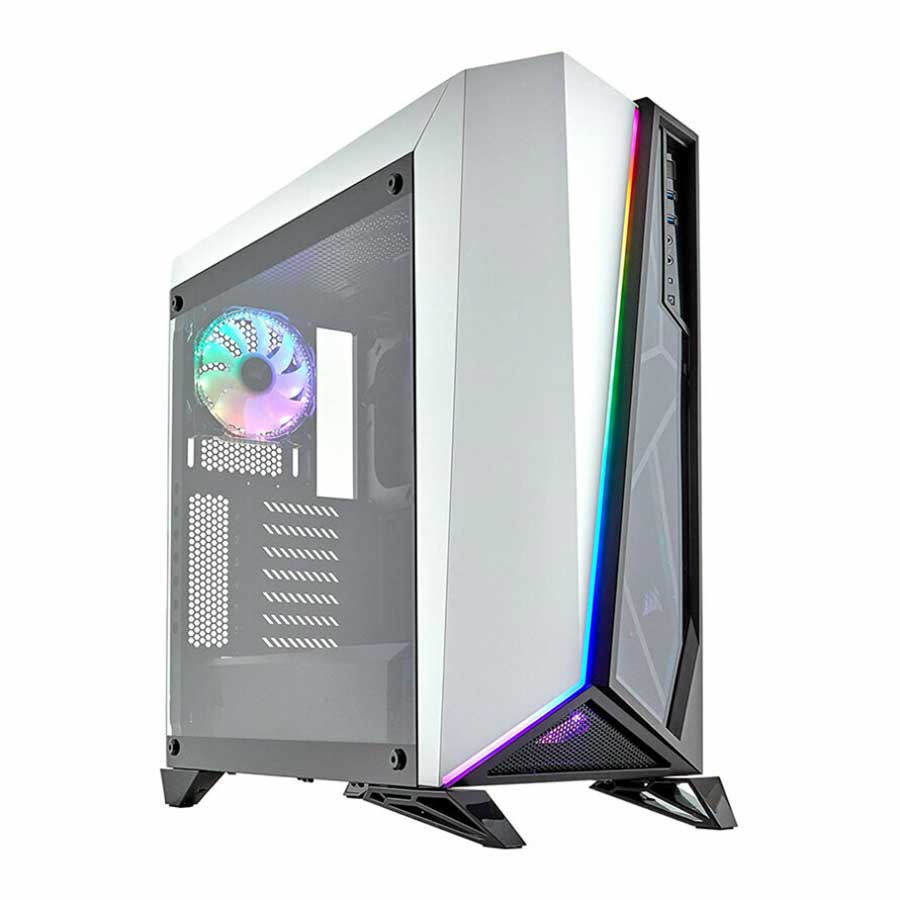 کیس کامپیوتر کورسیر مدل Carbide Series SPEC OMEGA RGB White