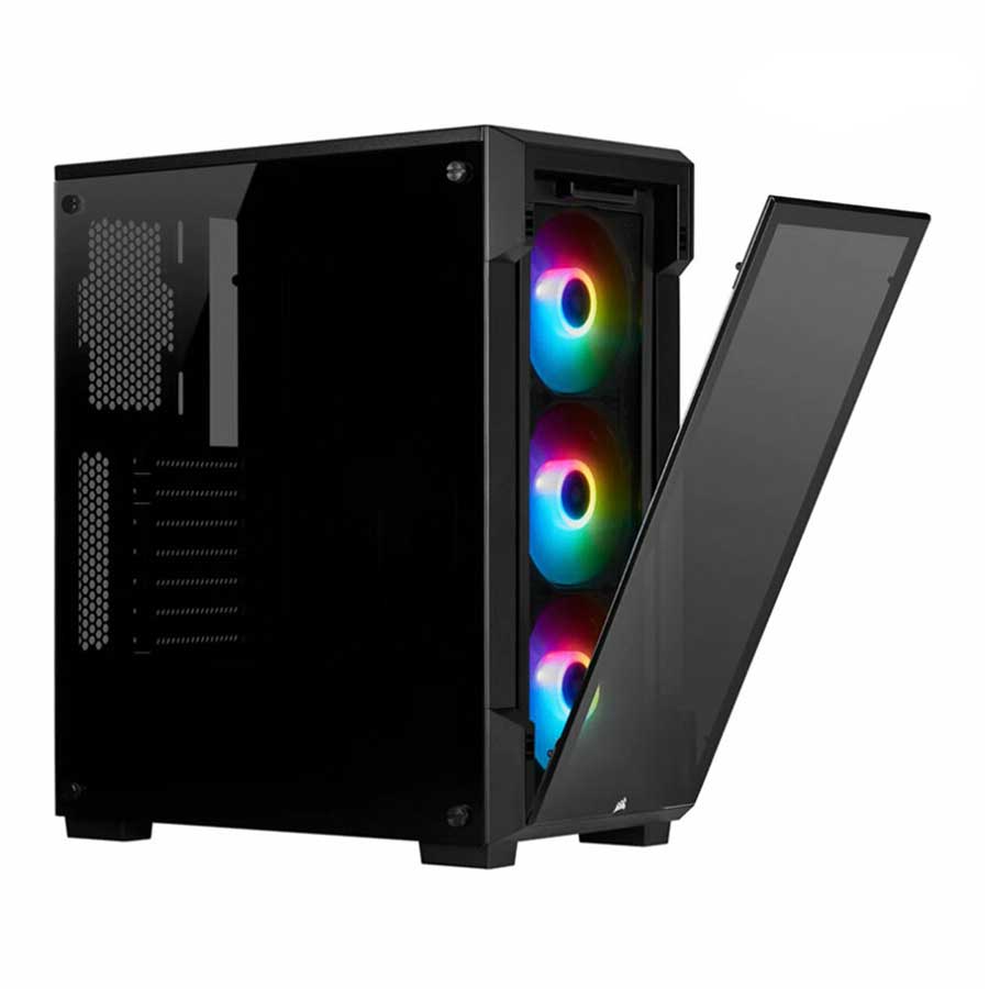 کیس کامپیوتر کورسیر مدل iCUE 220T RGB Black