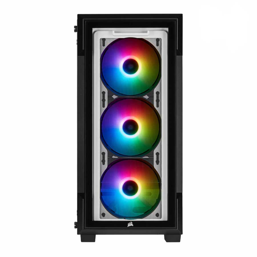 کیس کامپیوتر کورسیر مدل iCUE 220T RGB White