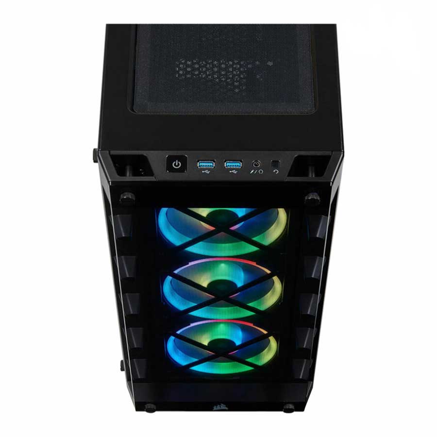 کیس کامپیوتر کورسیر مدل iCUE 465X RGB Black