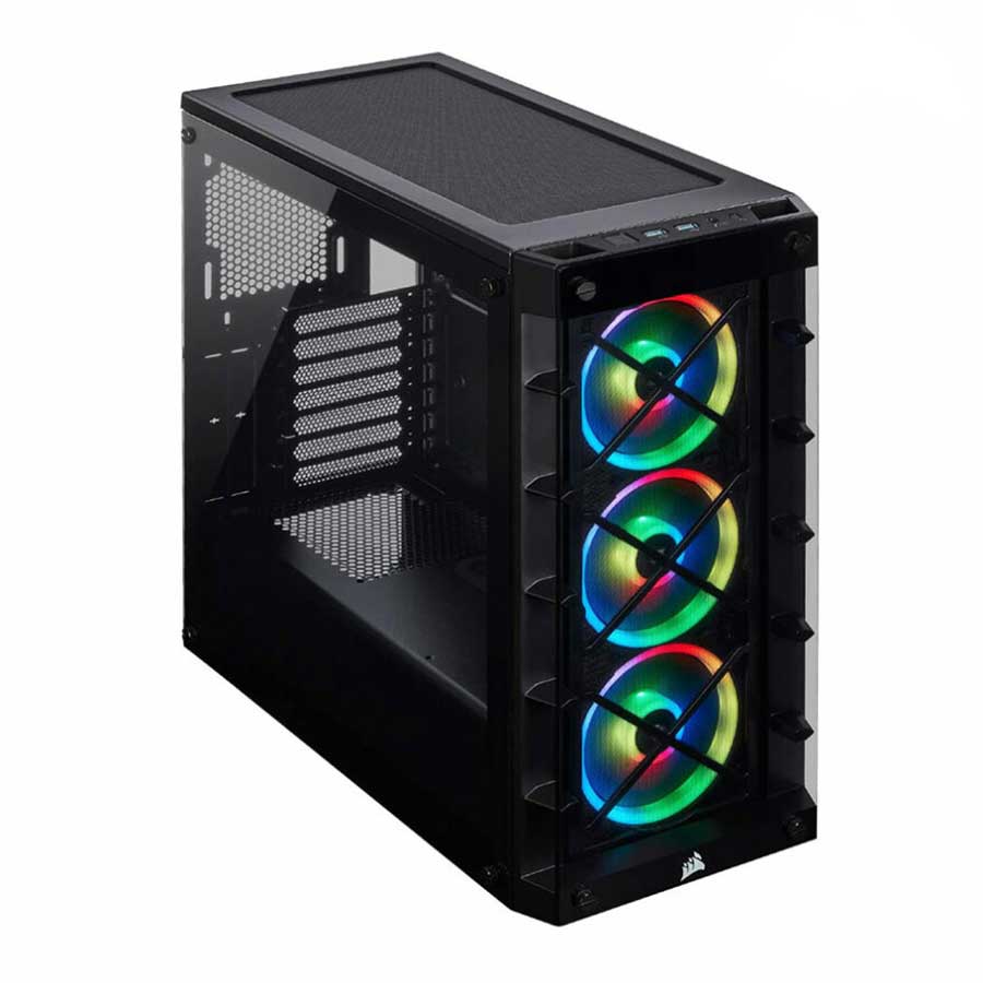 کیس کامپیوتر کورسیر مدل iCUE 465X RGB Black