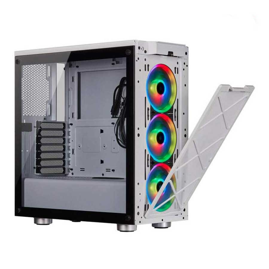 کیس کامپیوتر کورسیر مدل iCUE 465X RGB White