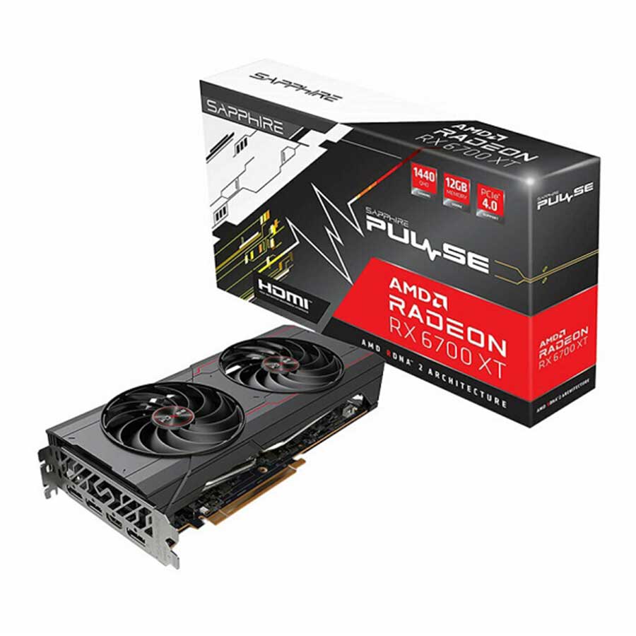 کارت گرافیک سافایر مدل PULSE AMD Radeon RX6700 XT 12GB