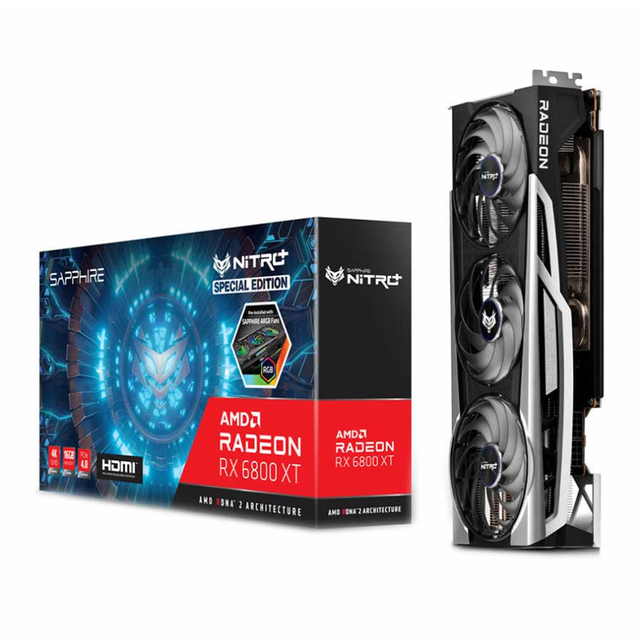 کارت گرافیک سافایر مدل NITRO+ AMD Radeon RX6800 16GB