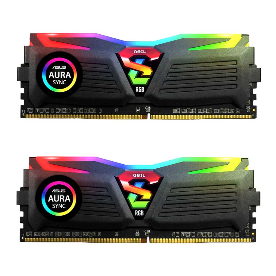 رم گیل Super Luce RGB SYNC DDR4 16GB 8GBx2 4133Mhz CL19