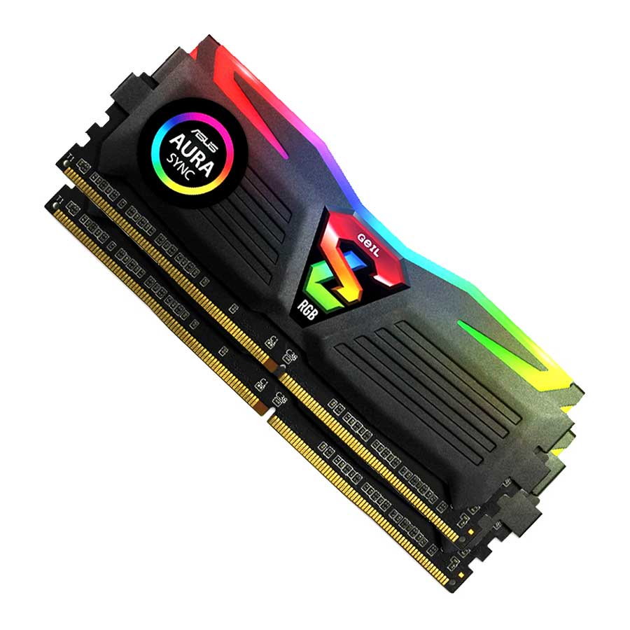 رم گیل Super Luce RGB SYNC DDR4 16GB 8GBx2 4133Mhz CL19