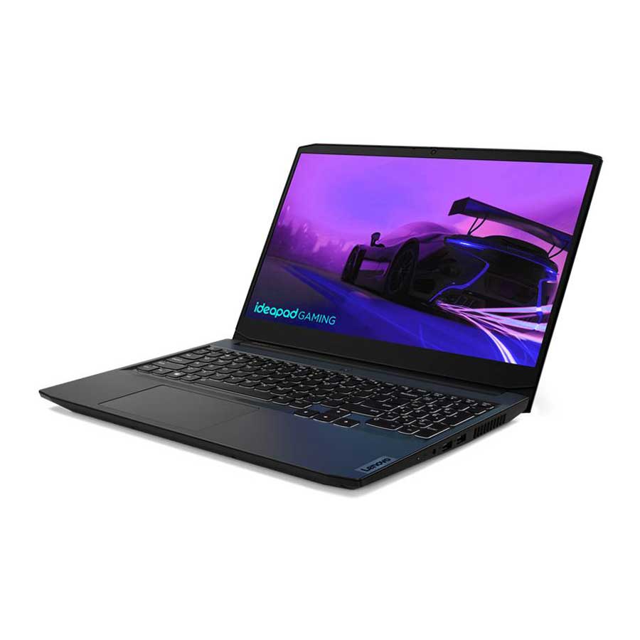 لپ تاپ 15.6 اینچ لنوو IdeaPad Gaming 3-J Ryzen 5 5600H/256GB SSD/8GB/GTX1650 4GB