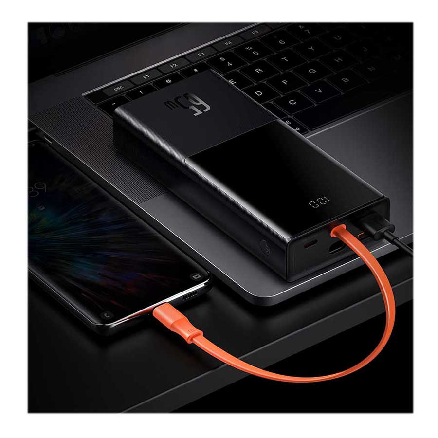 پاور بانک باسئوس مدل Elf PPJL000001 ظرفیت 20000mAh