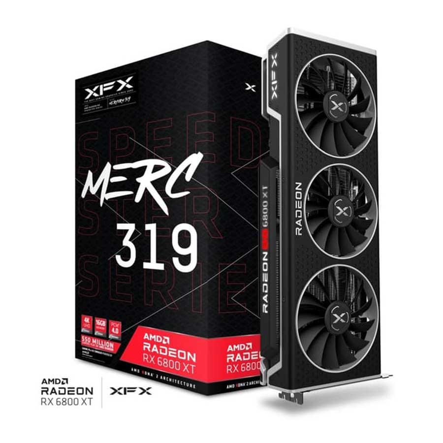 کارت گرافیک ایکس اف ایکس Speedster MERC 319 AMD Radeon RX6800 XT CORE