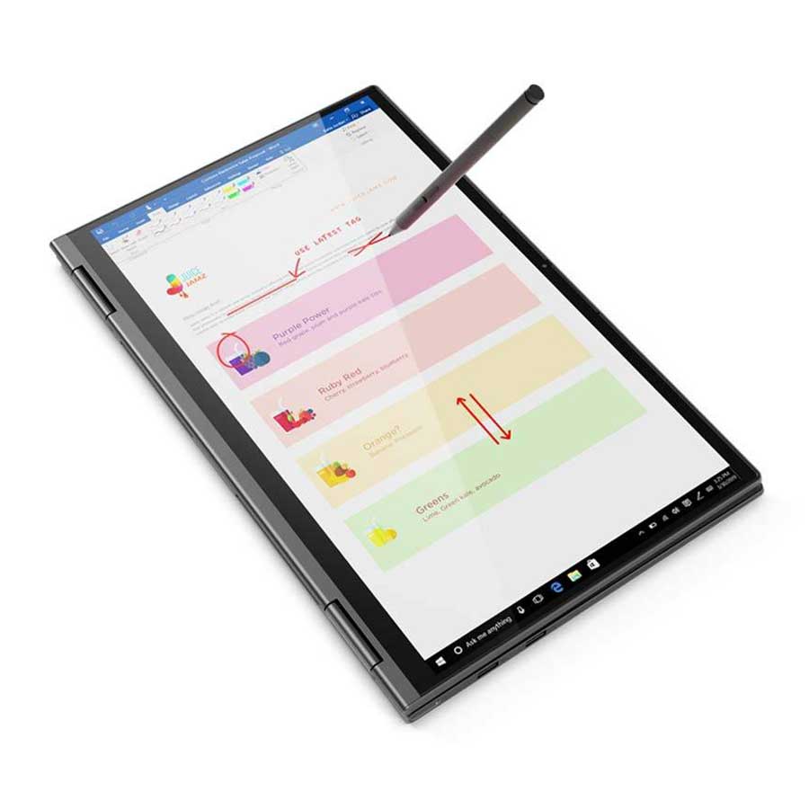 لپ تاپ 15.6 اینچ لنوو Yoga C740-A Core i7 10510U/(512GB+32GB) SSD/12GB/Intel