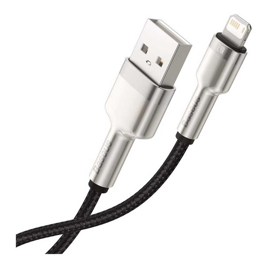 کابل  2 متری تبدیل USB به لایتنینگ باسئوس مدل Cafule CALJK-B01