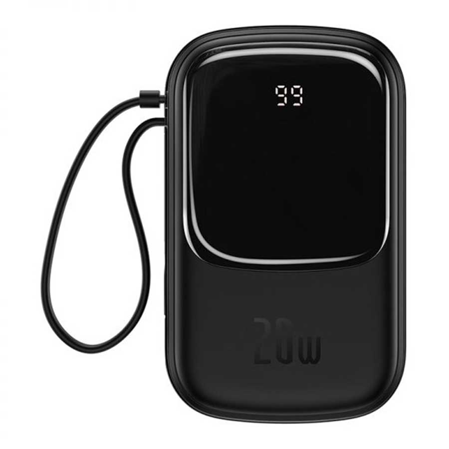 پاوربانک باسئوس مدل Qpow PPQD-H01 ظرفیت 20000mAH توان 20 وات