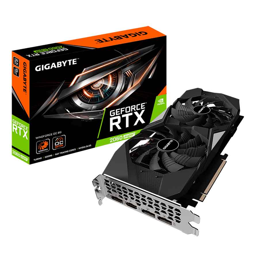 کارت گرافیک گیگابایت GeForce RTX2060 SUPER WINDFORCE OC 8G LHR