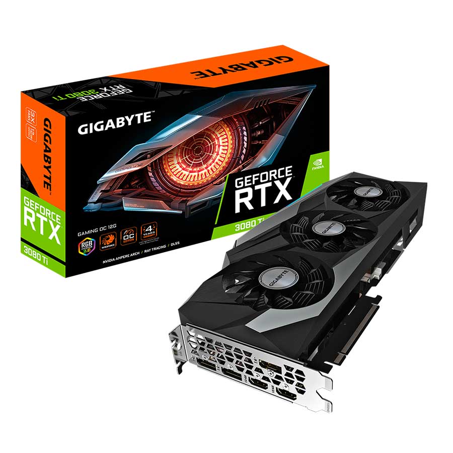 کارت گرافیک گیگابایت مدل GeForce RTX3080 Ti GAMING OC 12G LHR