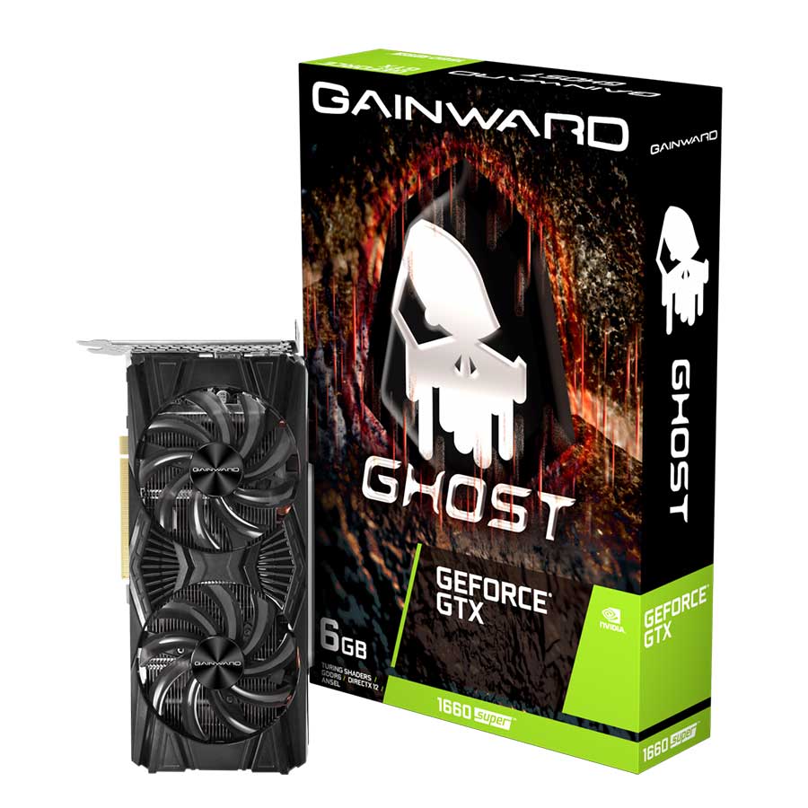 کارت گرافیک گینوارد مدل GeForce GTX1660 Super Ghost 6GB
