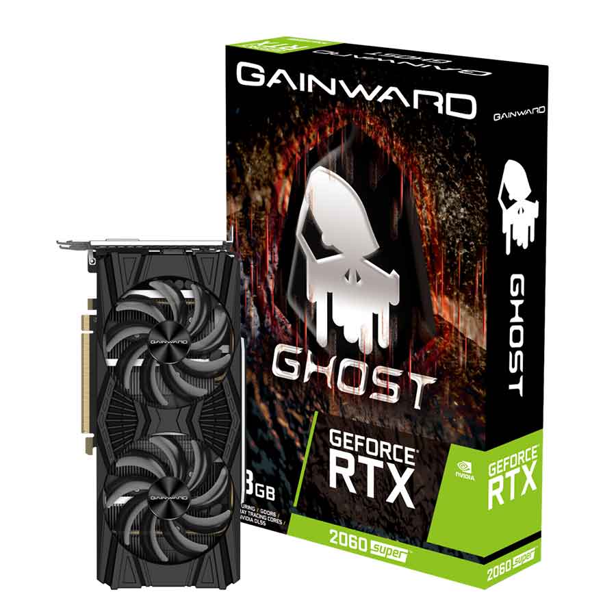 کارت گرافیک گینوارد مدل GeForce RTX2060 Super Ghost 8GB LHR