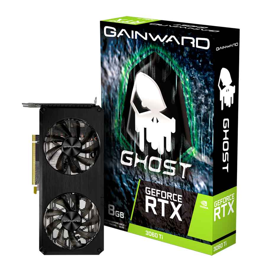 کارت گرافیک گینوارد مدل GeForce RTX3060 Ti Ghost LHR