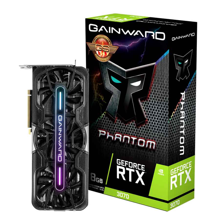 کارت گرافیک گینوارد مدل GeForce RTX3070 Phantom 8GB LHR