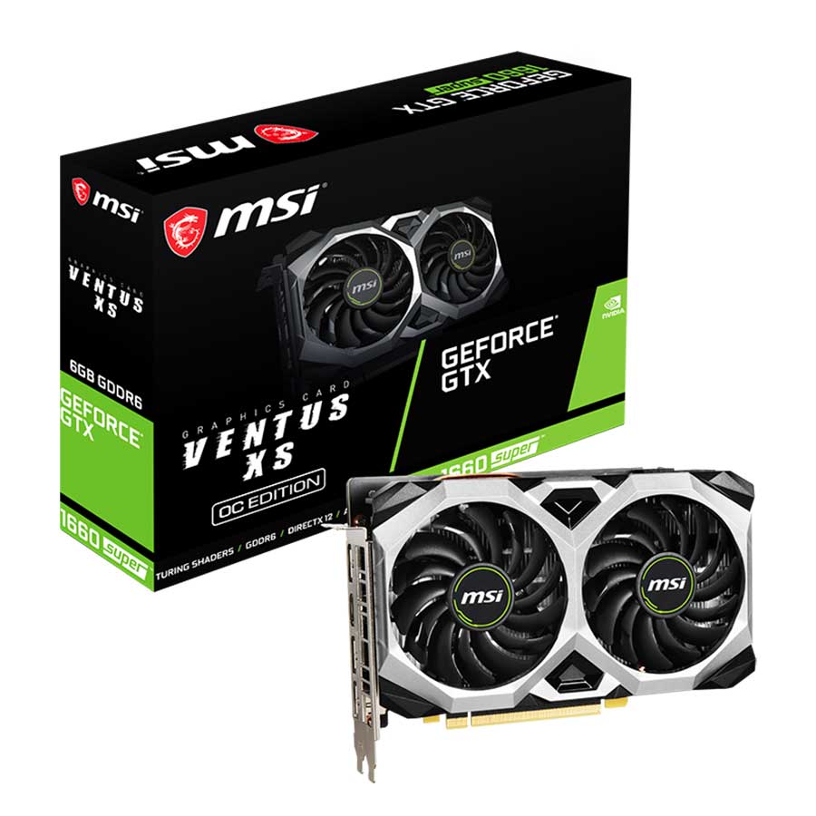 کارت گرافیک ام اس آی GeForce GTX1660 SUPER VENTUS XS OC 6GB