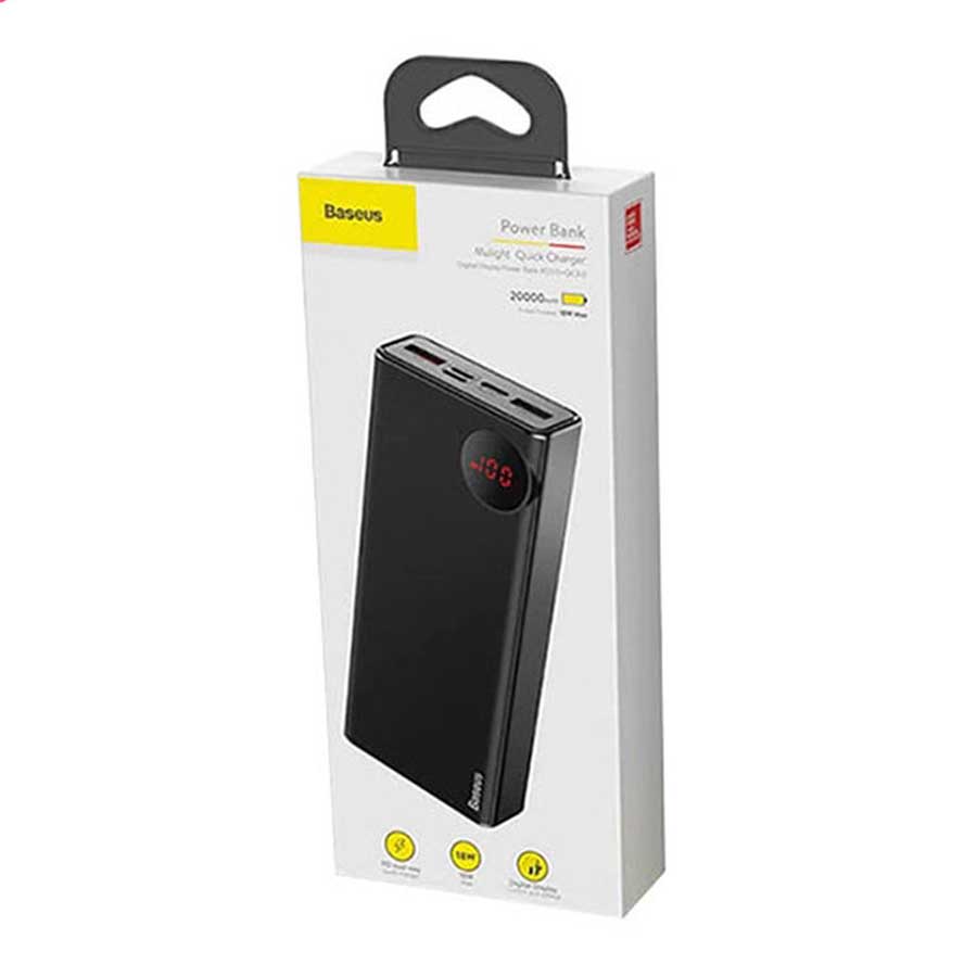 پاور بانک باسئوس مدل PALL-M01 ظرفیت 20000mAh