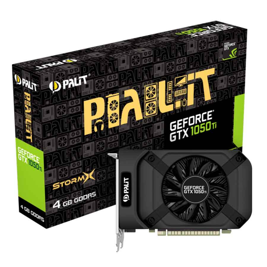 کارت گرافیک پلیت مدل GeForce GTX1050 TI StormX 4GB