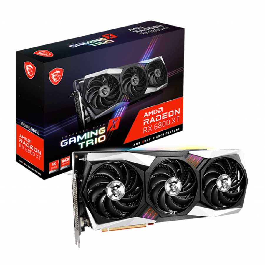 کارت گرافیک ام اس آی مدل Radeon RX6800 XT GAMING X TRIO 16G