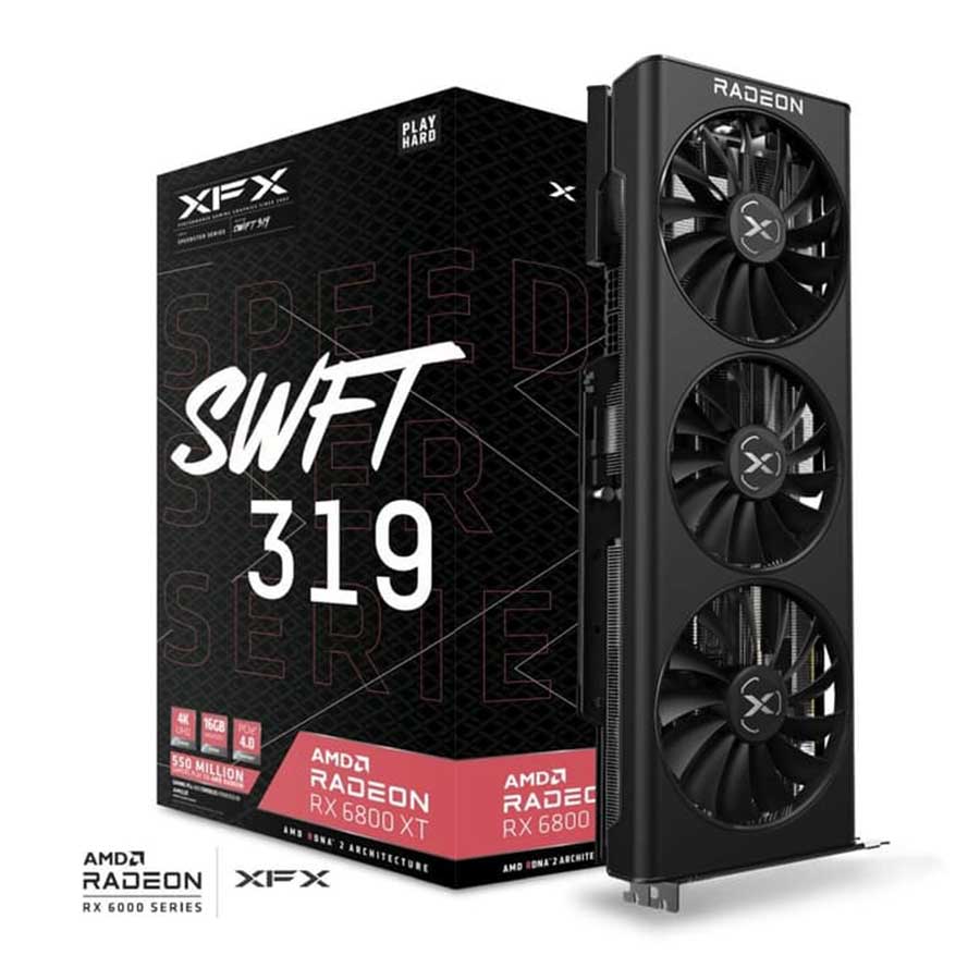 کارت گرافیک ایکس اف ایکس Speedster SWFT 319 AMD Radeon RX6800 XT CORE