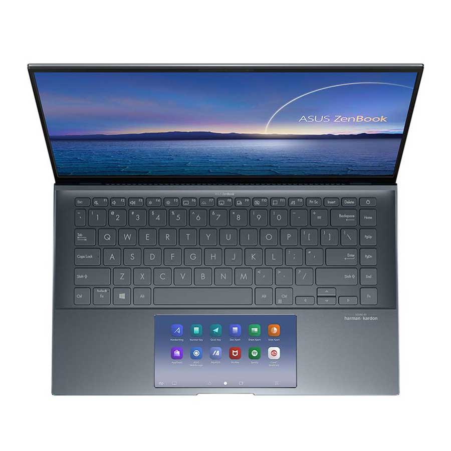 لپ تاپ 14 اینچ ایسوس مدل ZenBook 14 UX435EG-A Core i7 1165G7/1TB SSD/16GB/MX450 2GB