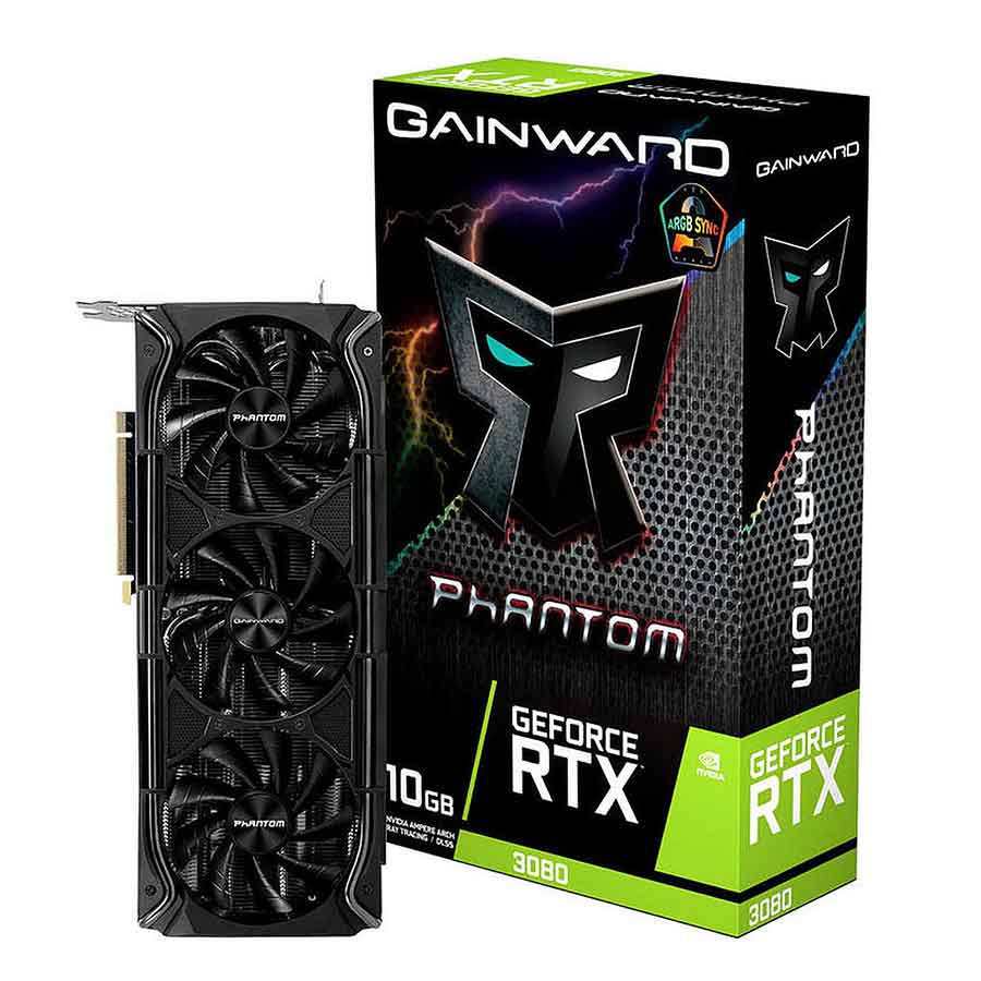 کارت گرافیک گینوارد مدل GeForce RTX3080 Ti Phantom LHR 12GB