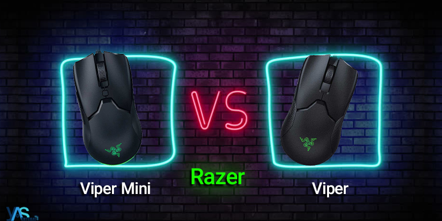 مقایسه ماوس گیمینگ ریزر Viper و Viper mini