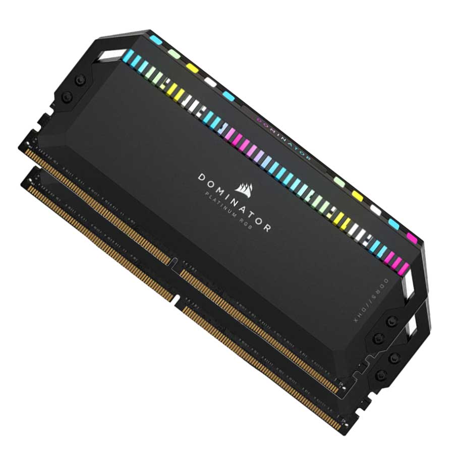 رم کورسیر Dominator Platinum RGB Black 32GB DUAL 4800MHz CL40 DDR5