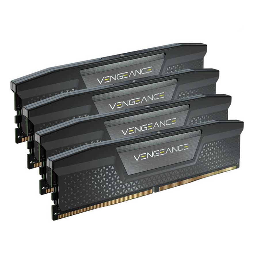 رم کورسیر VENGEANCE Black 64GB 16GBx4 4400MHz CL36 DDR5