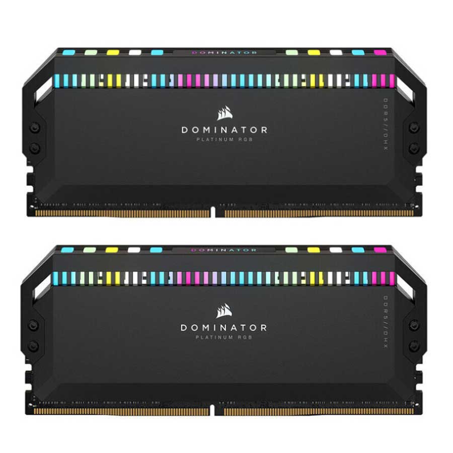 رم کورسیر Dominator Platinum RGB Black 32GB DUAL 6400MHz CL38 DDR5